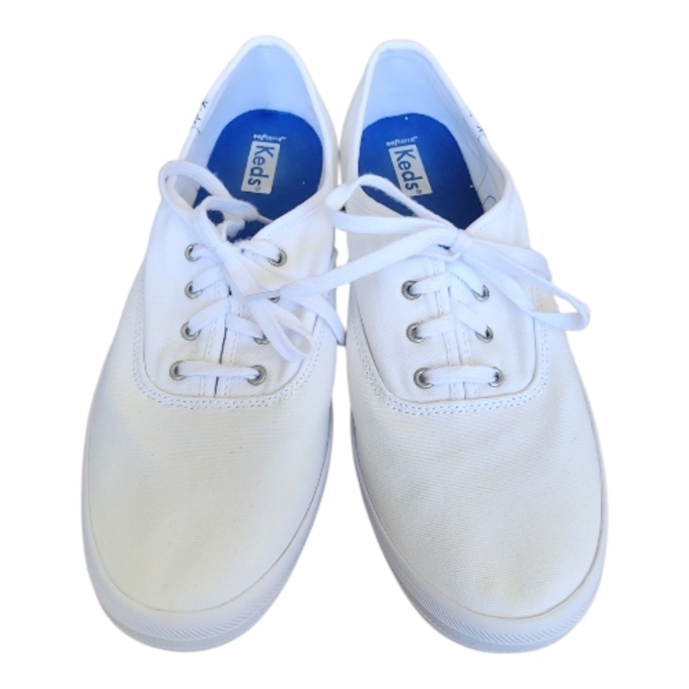 Keds Champion original canvas Sneakers White Size W10 EUC
